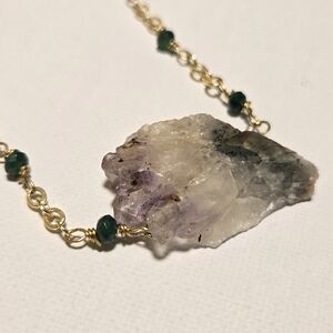 3/$30 Amethyst Gemstone Necklace